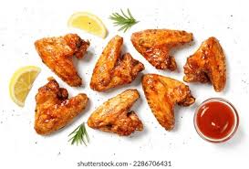 Gilled Chicken Wings